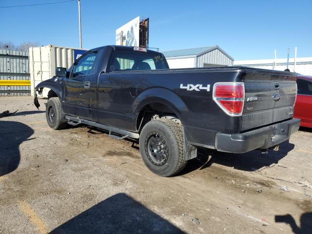 1FTNF1EF4DKG28094 - 2013 FORD F150 BLACK photo 2