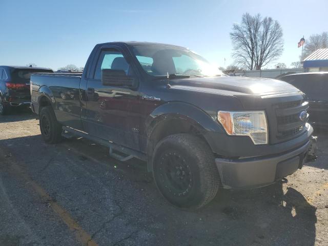 1FTNF1EF4DKG28094 - 2013 FORD F150 BLACK photo 4