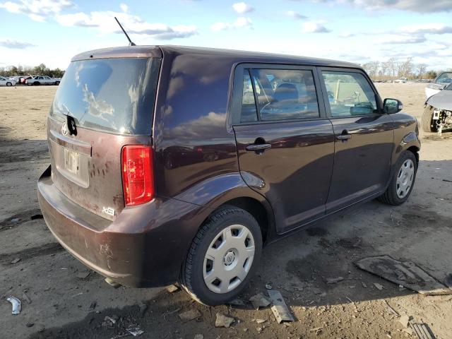 JTLKE50E281016925 - 2008 TOYOTA SCION XB BURGUNDY photo 3