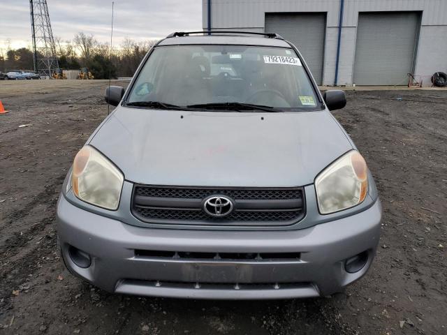 JTEHD20VX56045753 - 2005 TOYOTA RAV4 GRAY photo 5