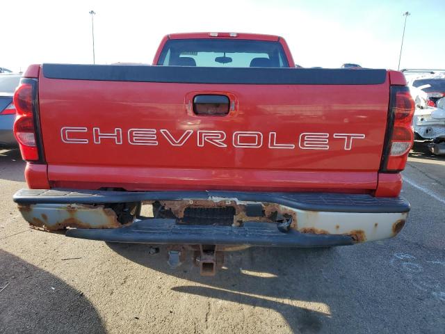 1GCEK14V27E189016 - 2007 CHEVROLET SILVERADO K1500 CLASSIC RED photo 6