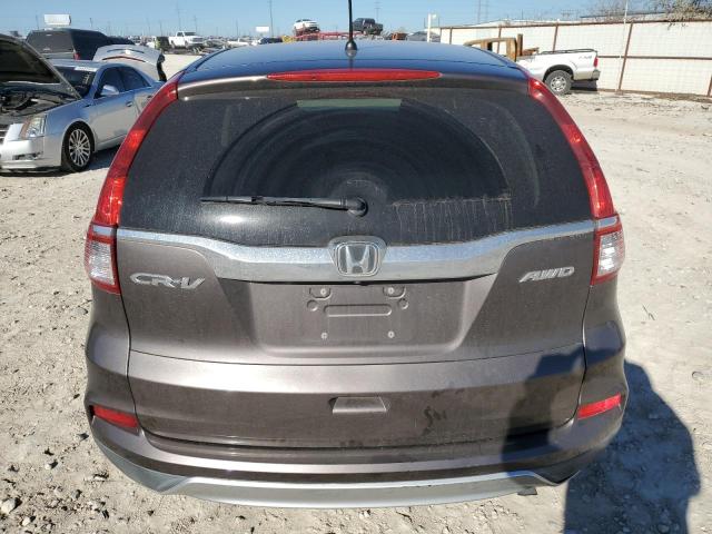 2HKRM4H52FH679641 - 2015 HONDA CR-V EX BROWN photo 6