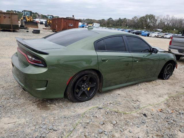 2C3CDXGJ7MH565358 - 2021 DODGE CHARGER SCAT PACK GREEN photo 3