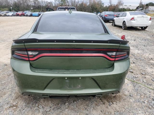 2C3CDXGJ7MH565358 - 2021 DODGE CHARGER SCAT PACK GREEN photo 6