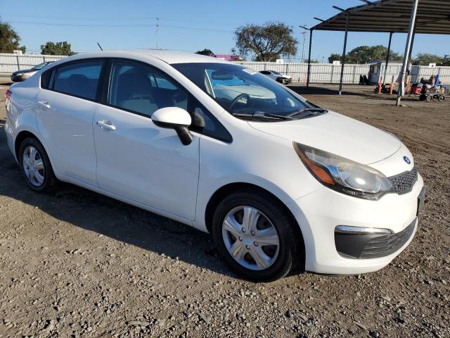 KNADM4A34G6669348 - 2016 KIA RIO LX WHITE photo 4