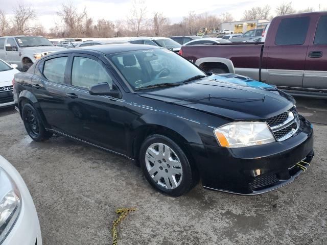 1C3CDZAB7EN154967 - 2014 DODGE AVENGER SE BLACK photo 4