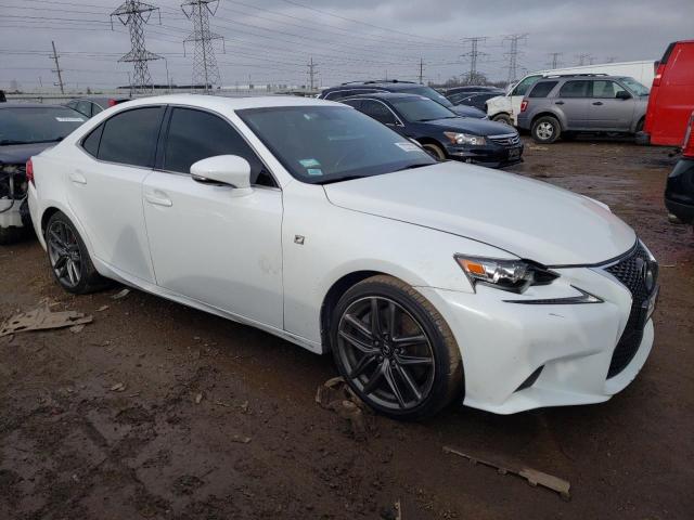 JTHCE1D22F5006375 - 2015 LEXUS IS 350 WHITE photo 4