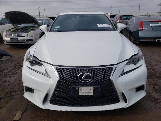 JTHCE1D22F5006375 - 2015 LEXUS IS 350 WHITE photo 5