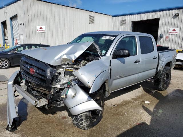 3TMJU62N09M081791 - 2009 TOYOTA TACOMA DOUBLE CAB PRERUNNER SILVER photo 1