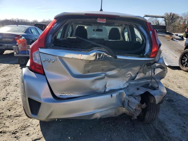 3HGGK5H85FM737881 - 2015 HONDA FIT EX SILVER photo 6