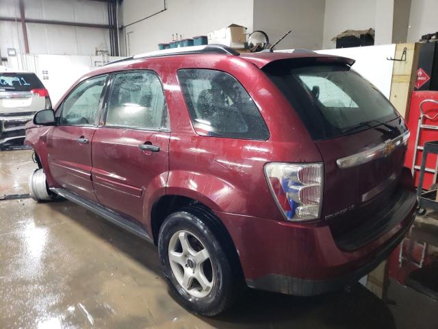 2CNDL23F186281230 - 2008 CHEVROLET EQUINOX LS BURGUNDY photo 2