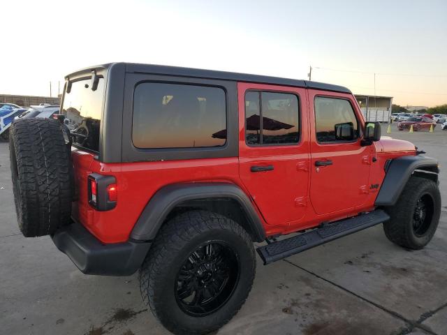 1C4HJXDN5KW685630 - 2019 JEEP WRANGLER U SPORT RED photo 3