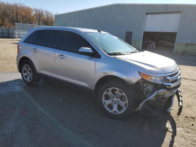 2FMDK3JC5DBB42267 - 2013 FORD EDGE SEL SILVER photo 4