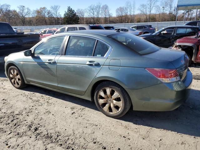 1HGCP26869A076980 - 2009 HONDA ACCORD EXL GREEN photo 2