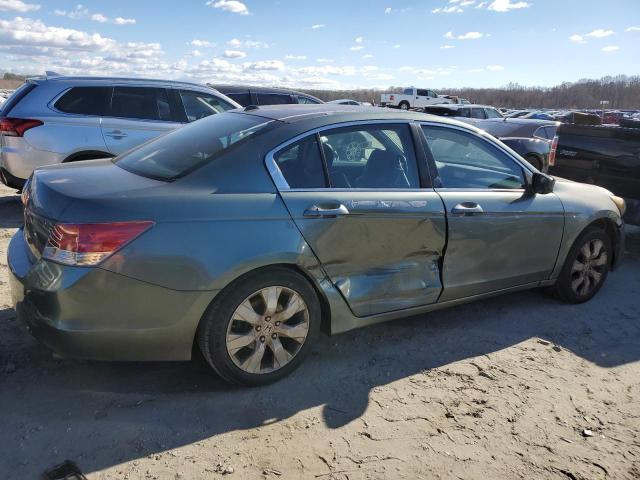 1HGCP26869A076980 - 2009 HONDA ACCORD EXL GREEN photo 3