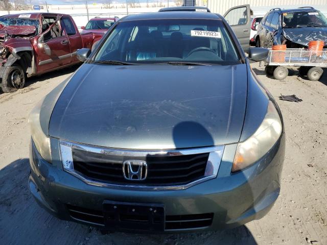 1HGCP26869A076980 - 2009 HONDA ACCORD EXL GREEN photo 5