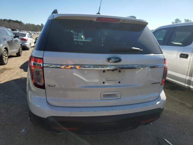 1FM5K7D82FGC01838 - 2015 FORD EXPLORER XLT WHITE photo 6