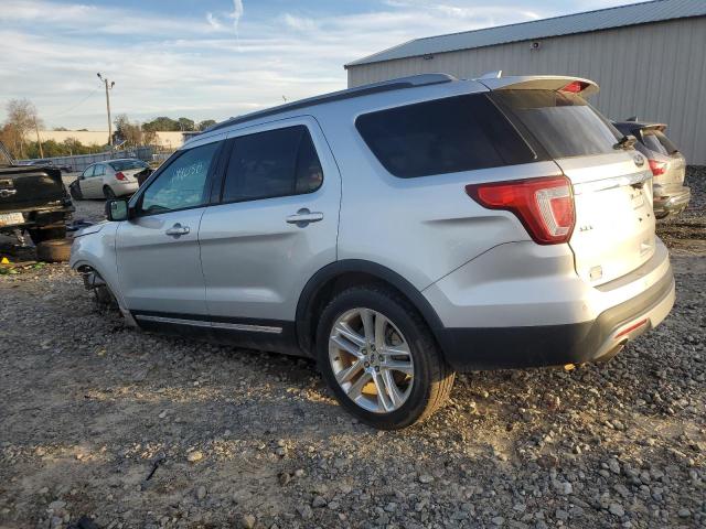 1FM5K7D80GGC81478 - 2016 FORD EXPLORER XLT SILVER photo 2