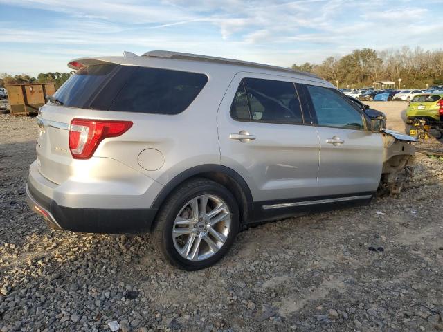 1FM5K7D80GGC81478 - 2016 FORD EXPLORER XLT SILVER photo 3