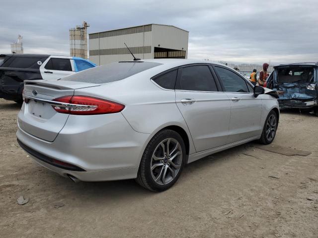 3FA6P0G74HR397643 - 2017 FORD FUSION S SILVER photo 3