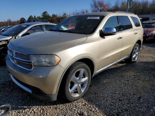 1C4SDJET8CC162905 - 2012 DODGE DURANGO CITADEL BEIGE photo 1