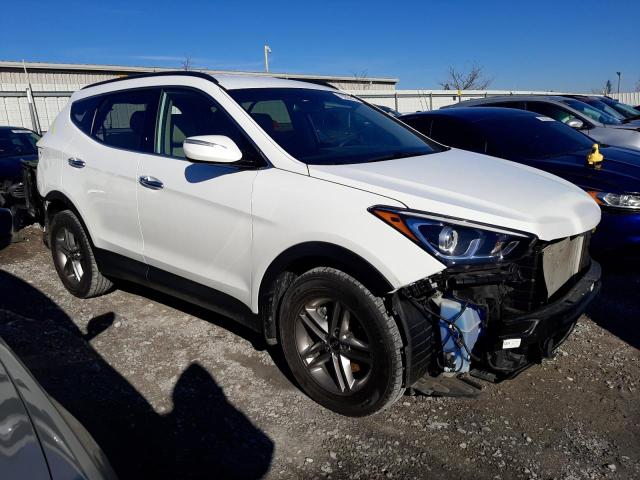 5NMZUDLB0JH069773 - 2018 HYUNDAI SANTA FE S WHITE photo 4