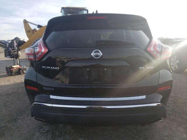 5N1AZ2MH0HN177485 - 2017 NISSAN MURANO S BLACK photo 6