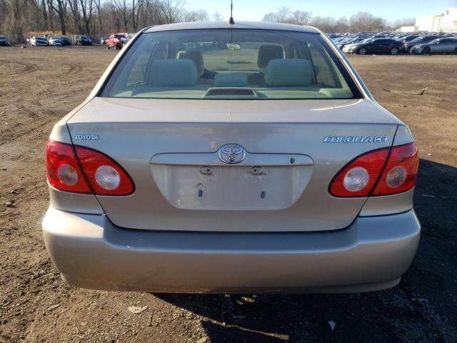 2T1BR32E97C718641 - 2007 TOYOTA COROLLA CE BEIGE photo 6