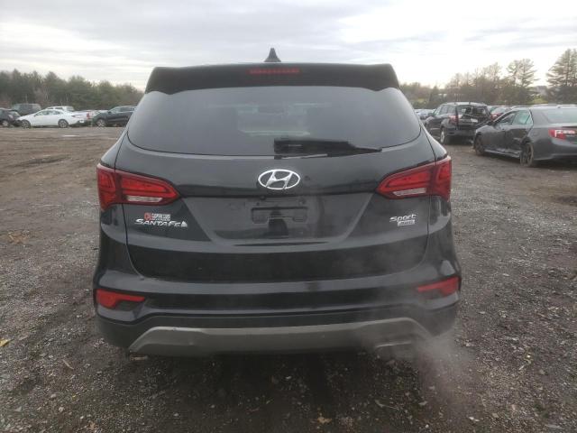 5NMZTDLB1HH044717 - 2017 HYUNDAI SANTA FE S BLACK photo 6