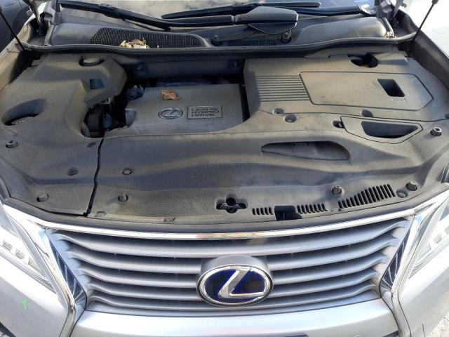 JTJBC1BA1D2436472 - 2013 LEXUS RX 450 SILVER photo 11