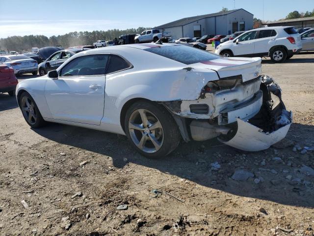 2G1FA1E36D9187703 - 2013 CHEVROLET CAMARO LS WHITE photo 2