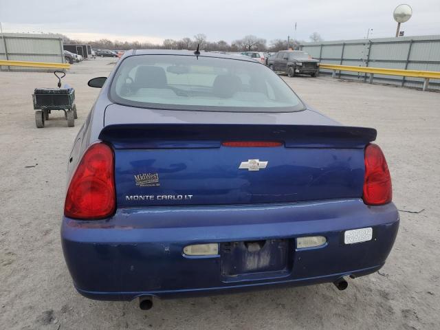 2G1WK151569267573 - 2006 CHEVROLET MONTE CARL LT BLUE photo 6