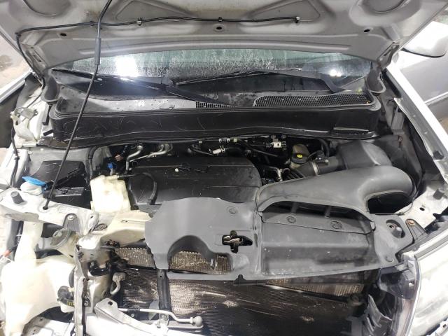 5FNYF4H56AB017705 - 2010 HONDA PILOT EXL SILVER photo 12