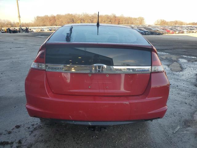 JHMZE2H72DS001584 - 2013 HONDA INSIGHT EX RED photo 6