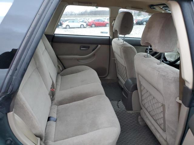 4S3BH675017607255 - 2001 SUBARU LEGACY OUTBACK AWP 绿色 照片 10