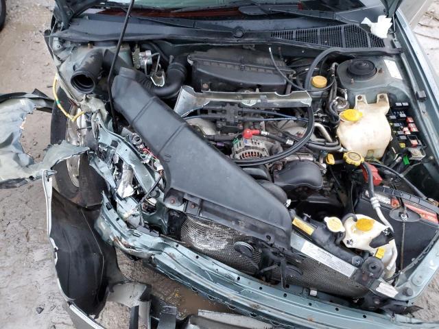 4S3BH675017607255 - 2001 SUBARU LEGACY OUTBACK AWP 绿色 照片 11