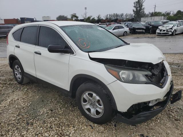 5J6RM3H33EL015152 - 2014 HONDA CR-V LX WHITE photo 4