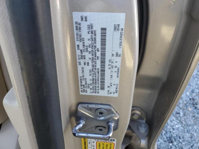 5LMCJ2C90HUL44635 - 2017 LINCOLN MKC SELECT 金色 照片 13