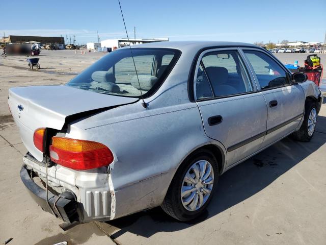 1Y1SK5286YZ427950 - 2000 CHEVROLET GEO PRIZM BASE SILVER photo 3