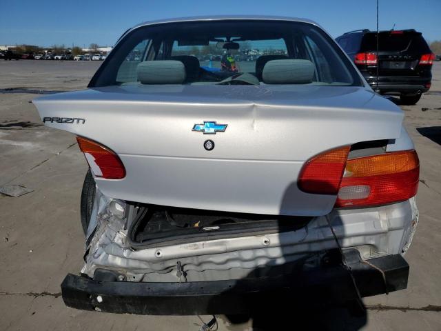 1Y1SK5286YZ427950 - 2000 CHEVROLET GEO PRIZM BASE SILVER photo 6