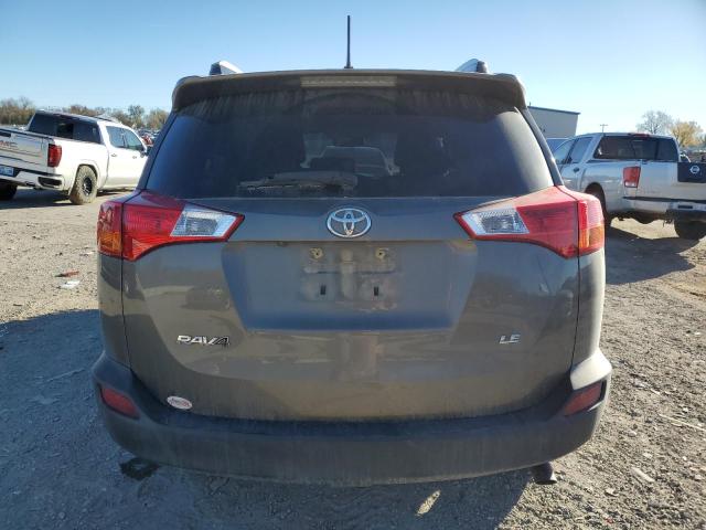 JTMZFREV0ED040917 - 2014 TOYOTA RAV4 LE GRAY photo 6