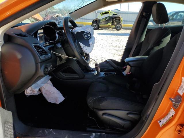 1C3CDFBAXDD171335 - 2013 DODGE DART SXT ORANGE photo 7