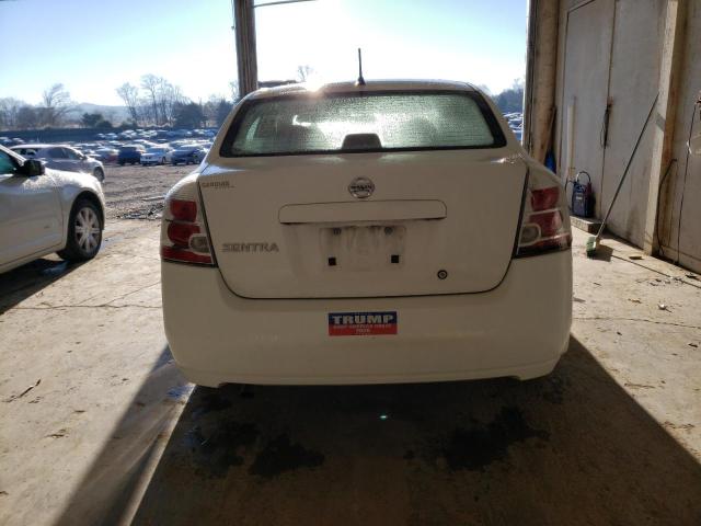 3N1AB61E88L737296 - 2008 NISSAN SENTRA 2.0 WHITE photo 6