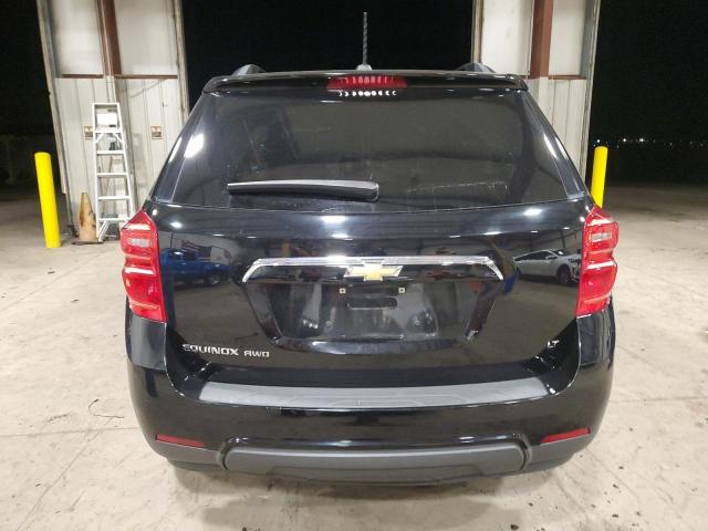 2GNFLFEK6H6222163 - 2017 CHEVROLET EQUINOX LT BLACK photo 6