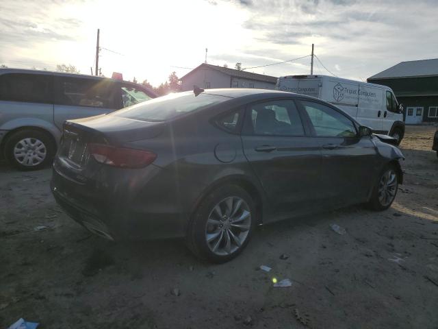 1C3CCCDG7GN139542 - 2016 CHRYSLER 200 S GRAY photo 3