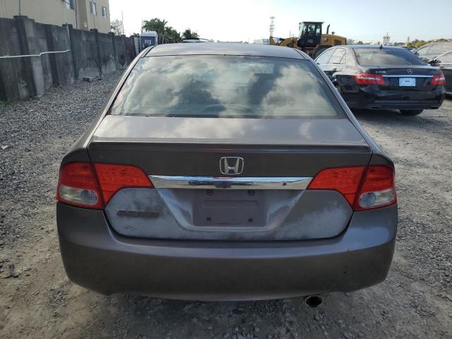 2HGFA1F65AH514854 - 2010 HONDA CIVIC LX-S رمادي صورة 6