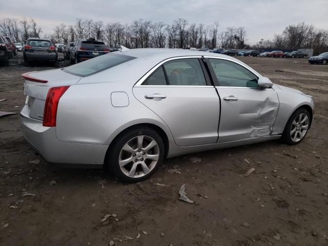 1G6AH5R39D0114319 - 2013 CADILLAC ATS LUXURY SILVER photo 3