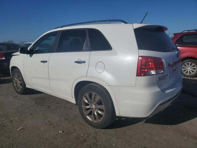 5XYKW4A23BG104378 - 2011 KIA SORENTO SX WHITE photo 2