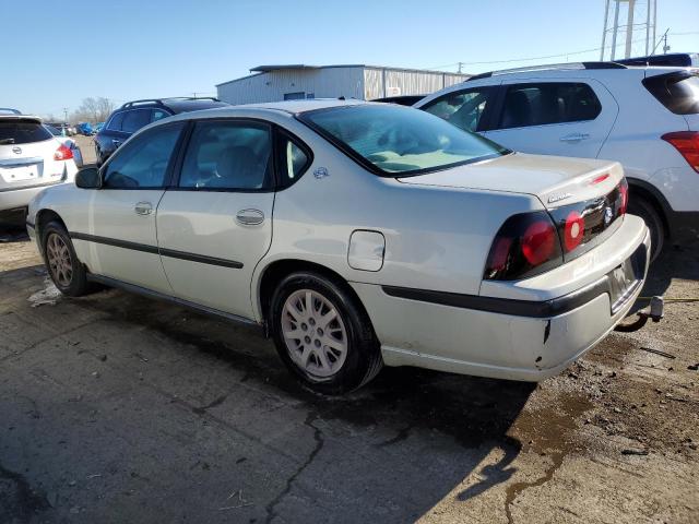 2G1WF52E349343128 - 2004 CHEVROLET IMPALA BEIGE photo 2