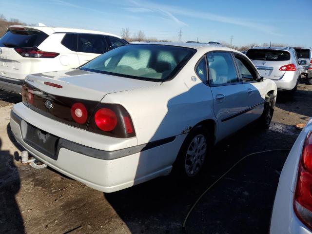 2G1WF52E349343128 - 2004 CHEVROLET IMPALA BEIGE photo 3